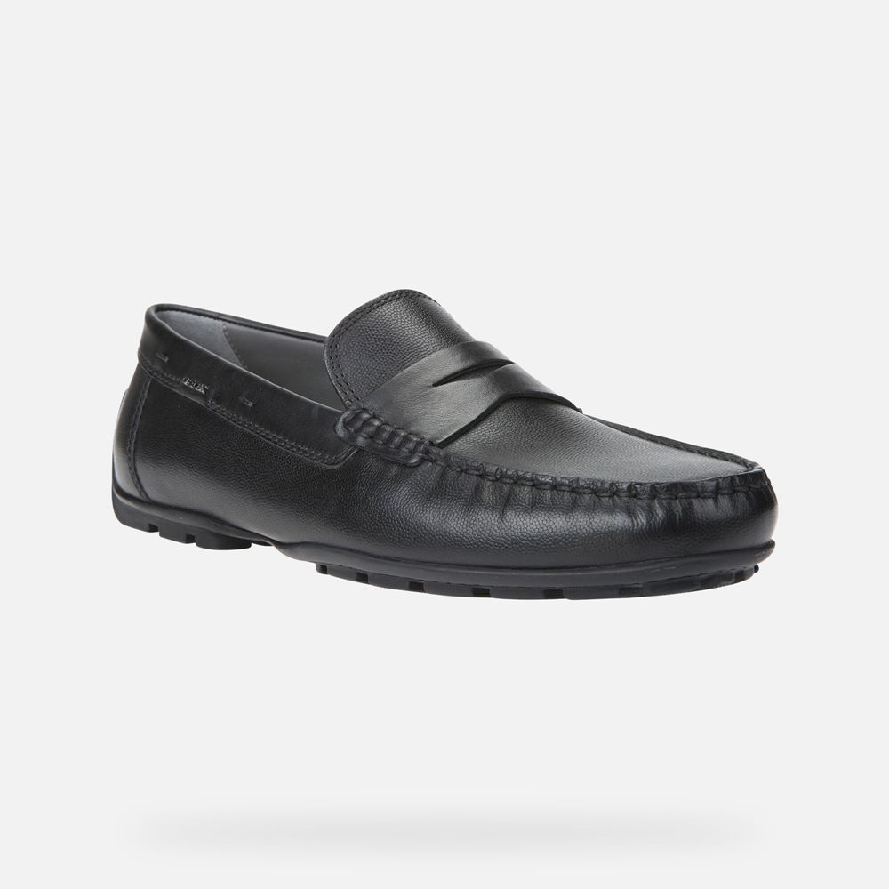 Geox Loafers Black Moner 2Fit - Geox Mens Shoes - ZYMXJD385